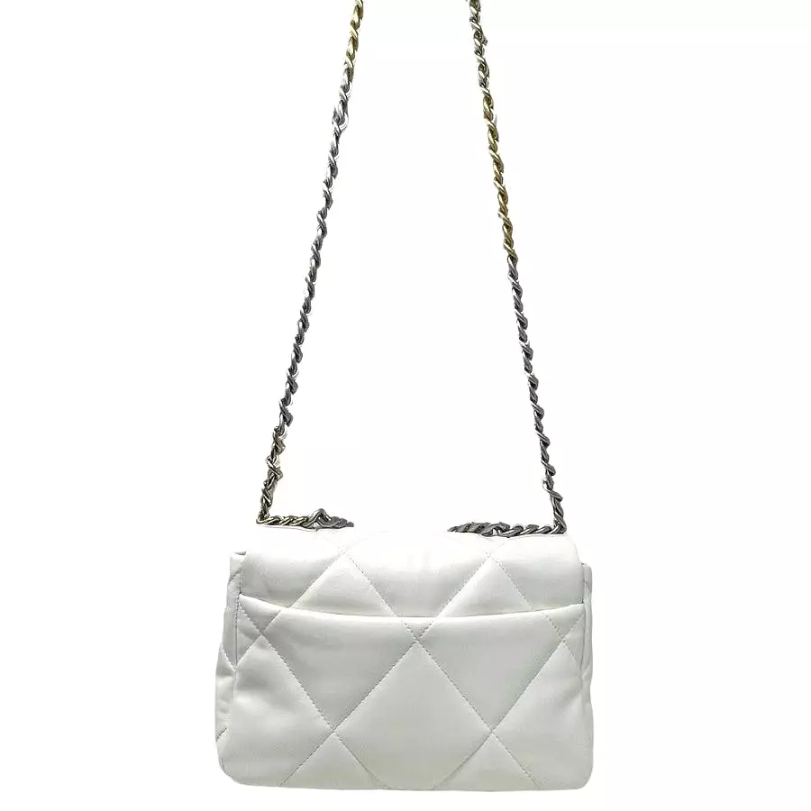 NEW Chanel White Small 22S Flap/Crossbody Shoulder Bag