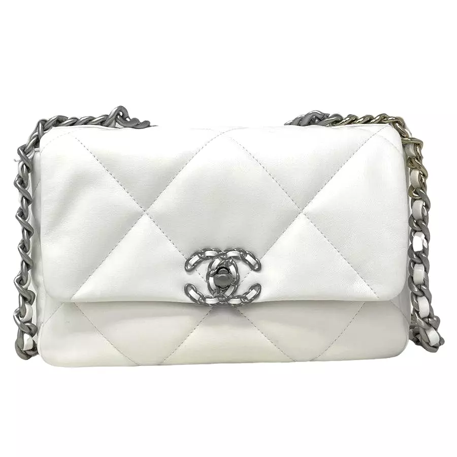 NEW Chanel White Small 22S Flap/Crossbody Shoulder Bag