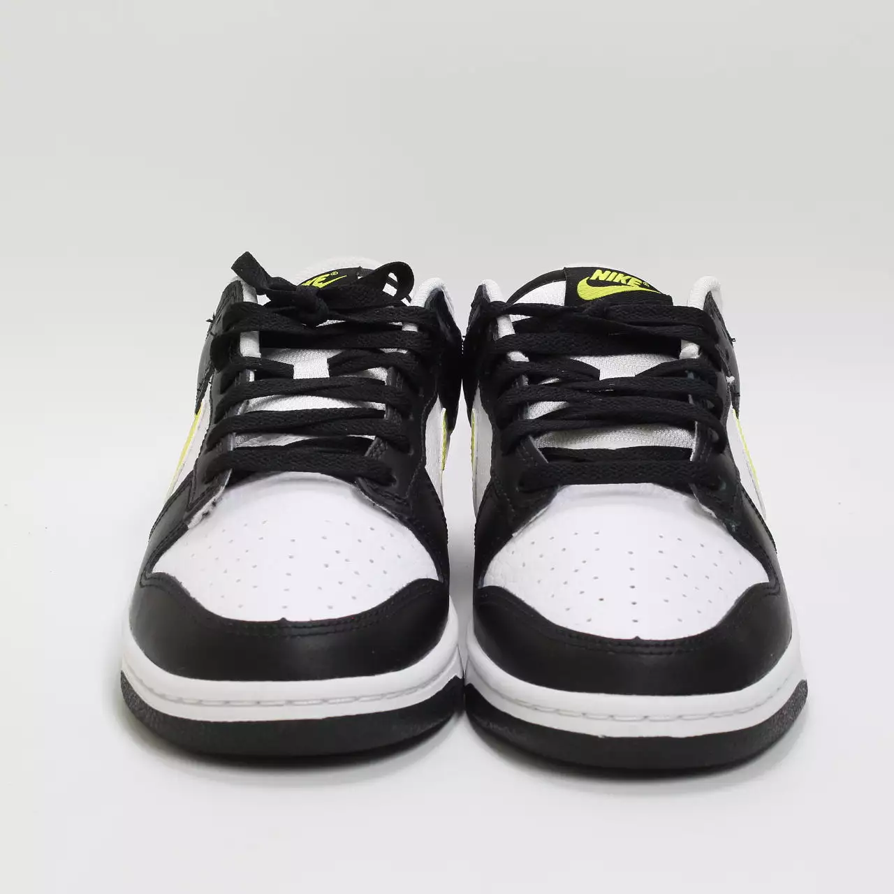 Nike Dunk Low Black Opti Yellow White Trainers