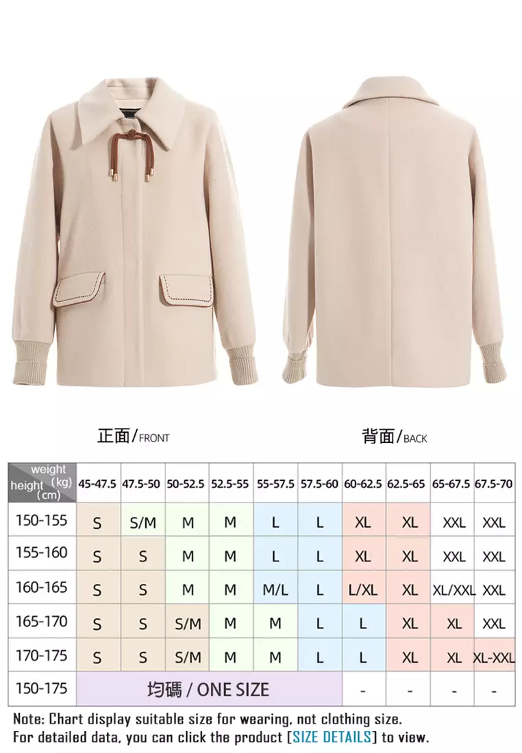 ONX.HK Temperament Lapel Warm Woolen Coat