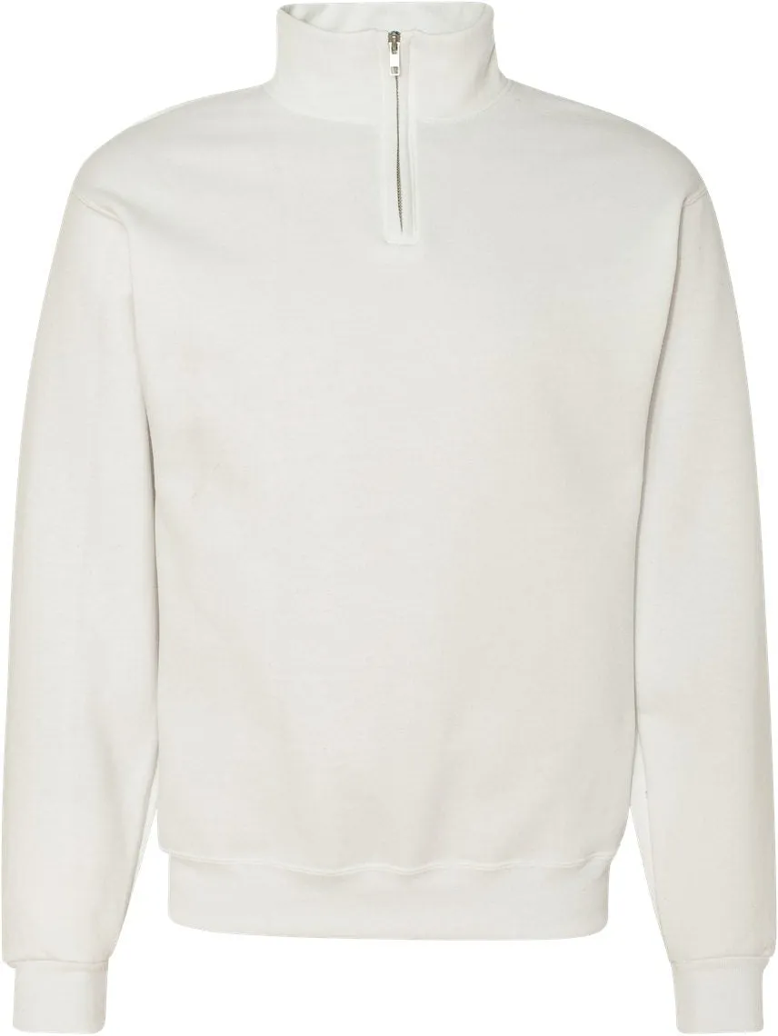 OUTLET-Jerzees Nublend Cadet Collar Quarter-Zip Sweatshirt