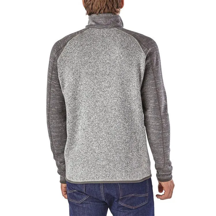 Patagonia Men's Better Sweater Quarter-Zip Fleece 25523 Nickel