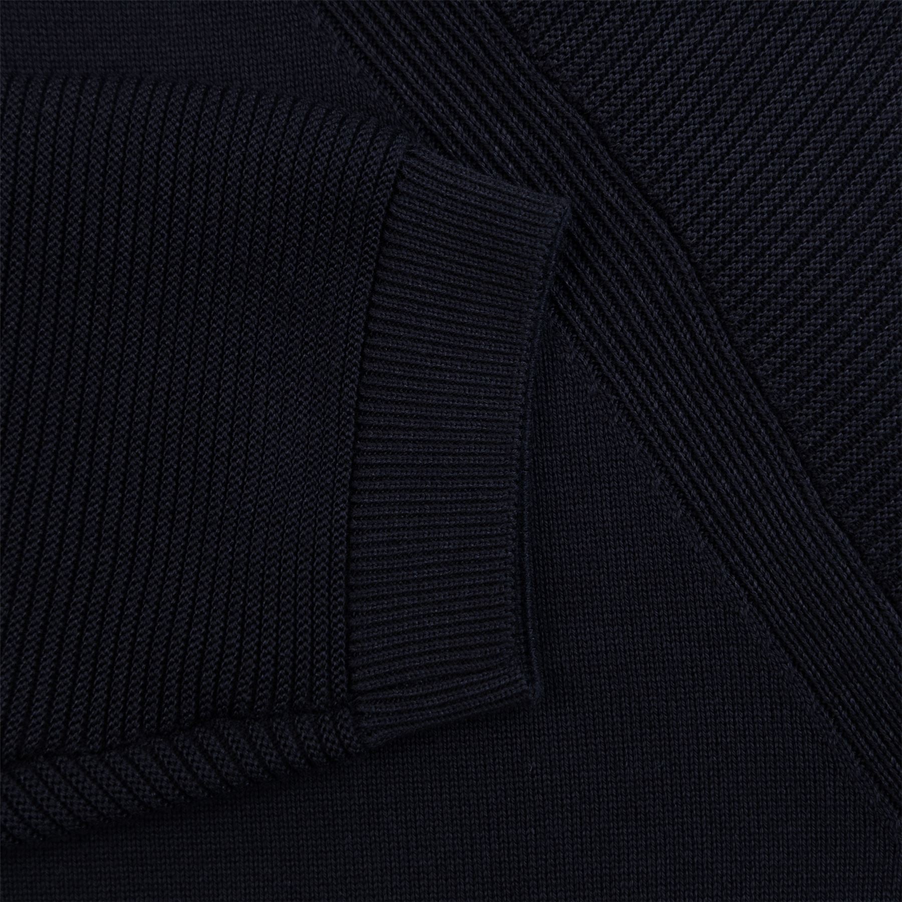 Perform-X Quarter Zip Knit Dark Blue - SS24