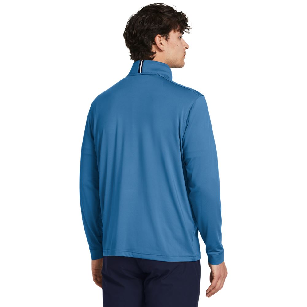 Playoff Quarter Zip Mid Layer Photon Blue - SS24