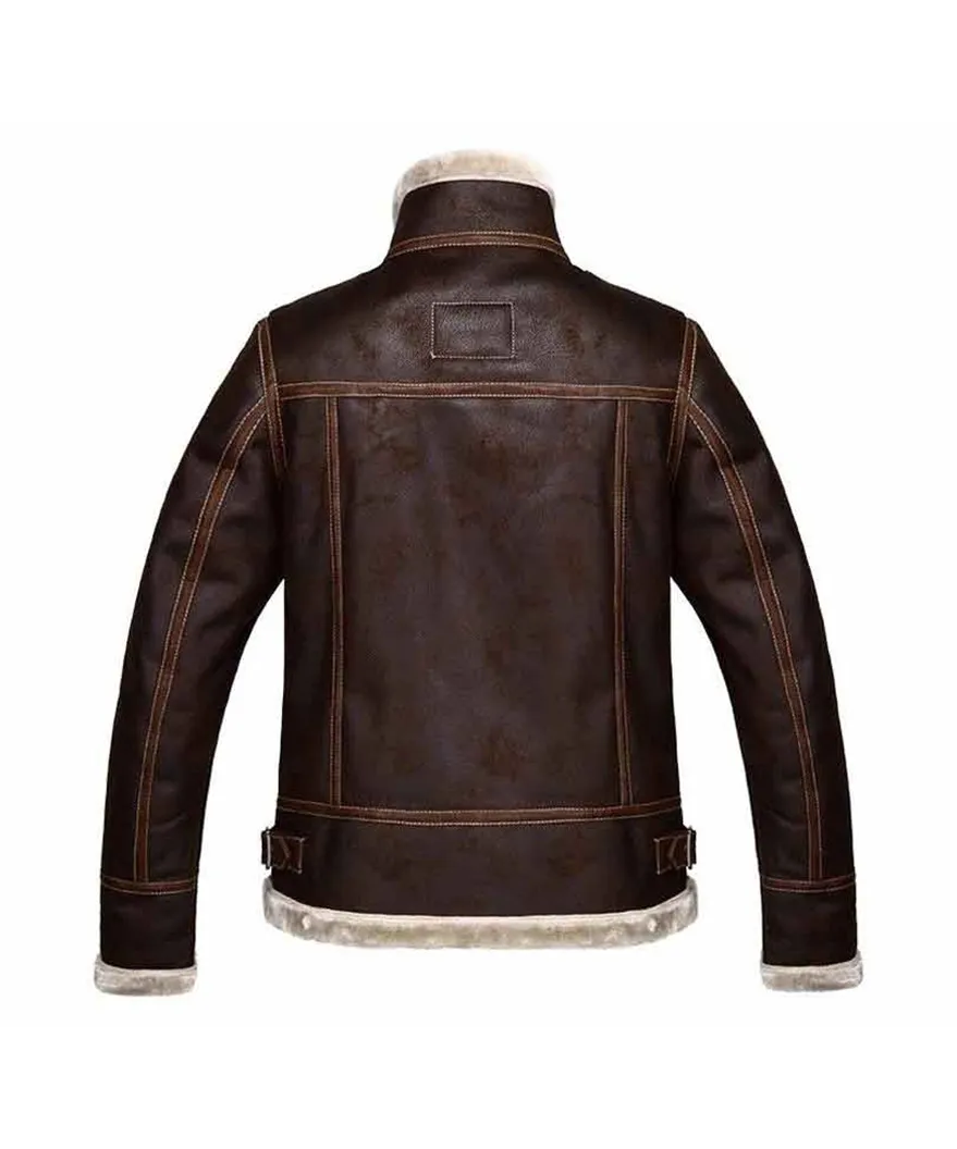 Resident Evil 4 Shearling Jacket - Videogame Jacket