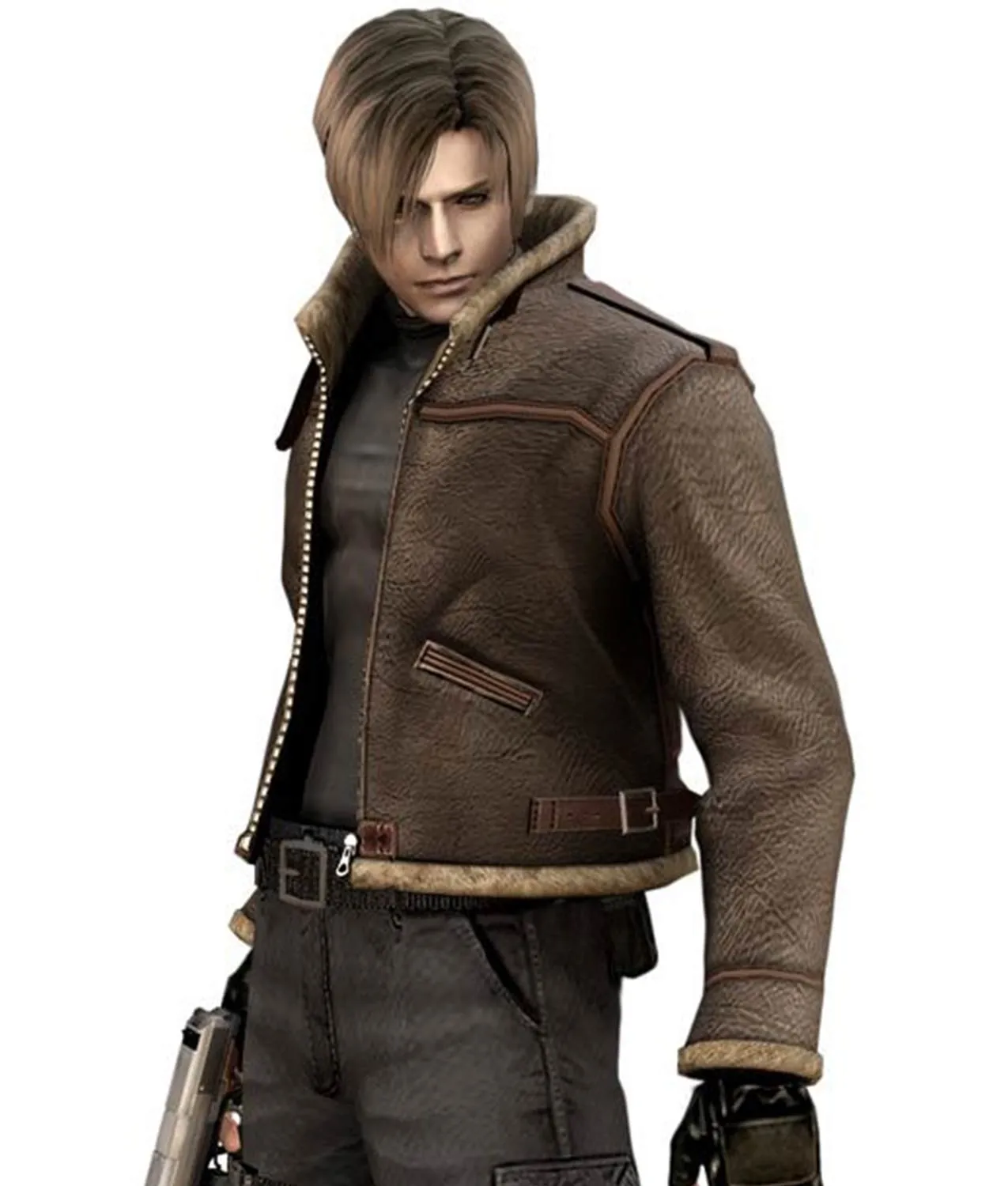 Resident Evil 4 Shearling Jacket - Videogame Jacket