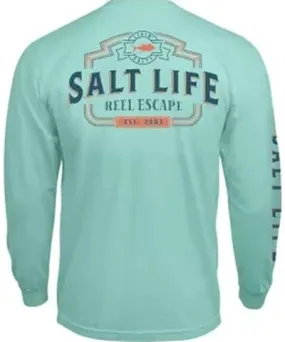 Salt Life Men's Reel Livin Long Sleeve Graphic T-Shirt