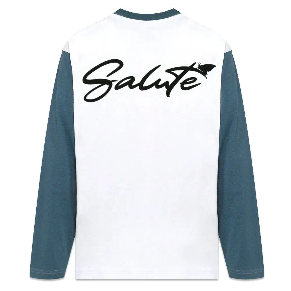 SALUTE x *EVAE+ Skull Hug long sleeve