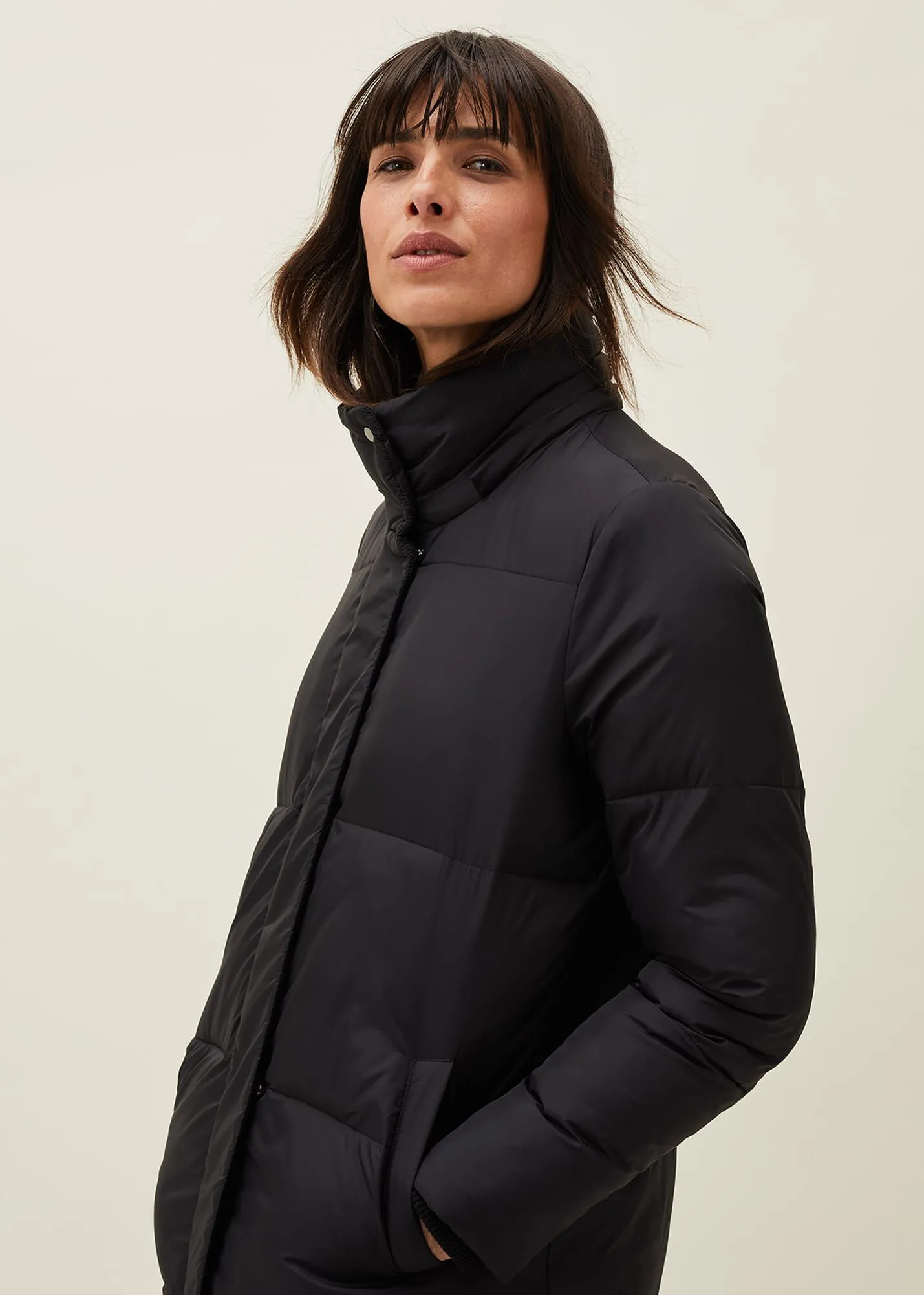 Shona Midi Quilted Puffer Coat