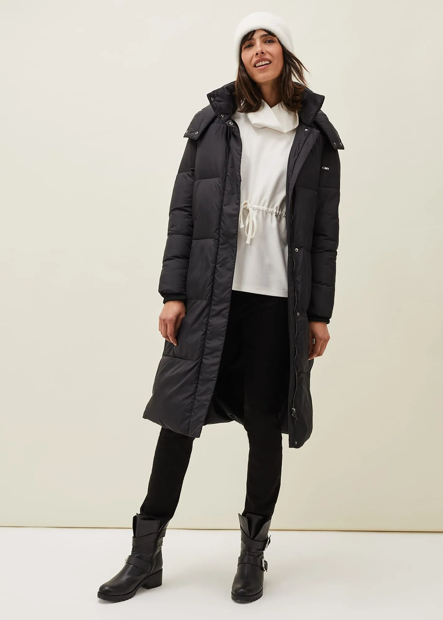 Shona Midi Quilted Puffer Coat