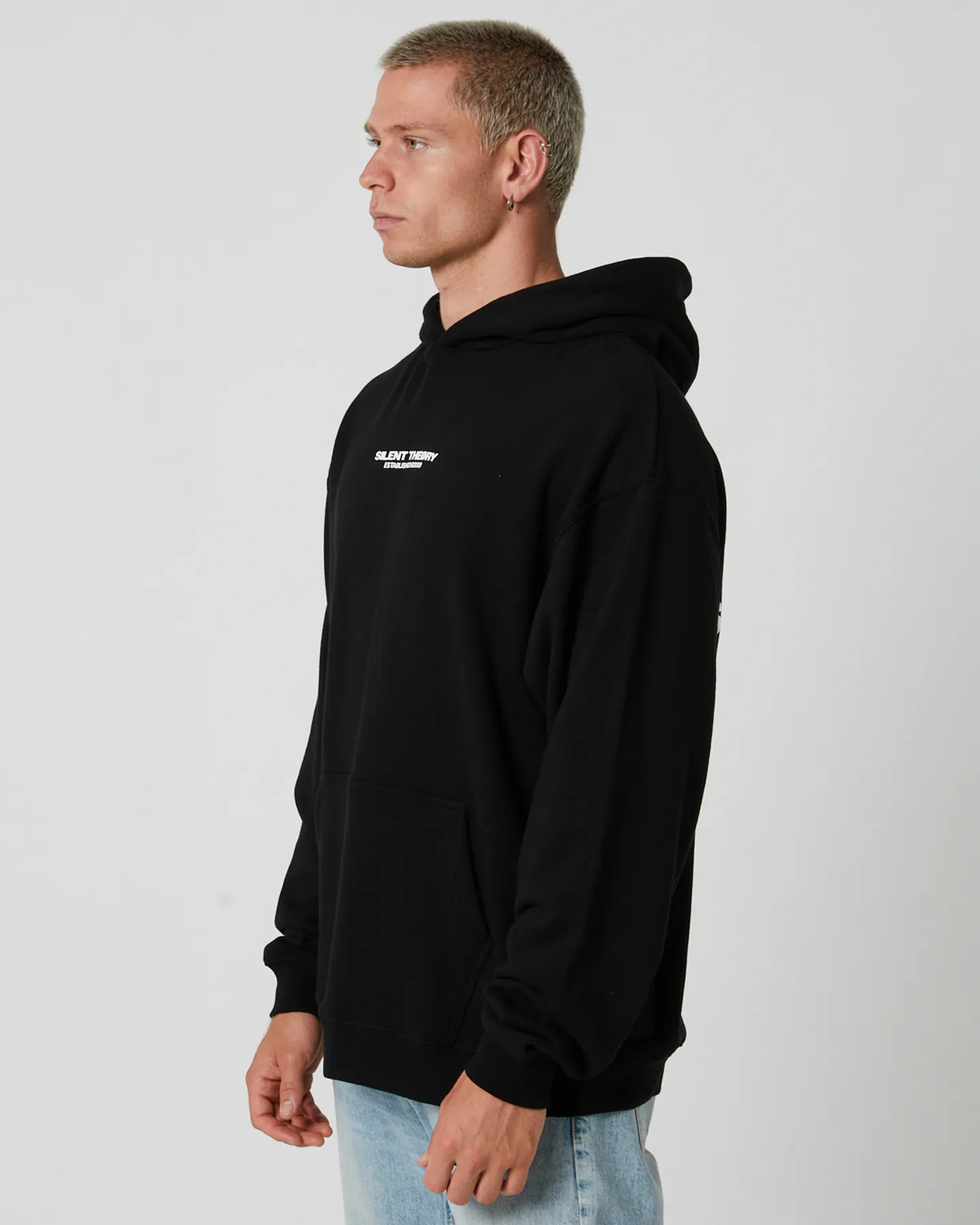 Silent Theory Essential Theory Hoody - Black | SurfStitch