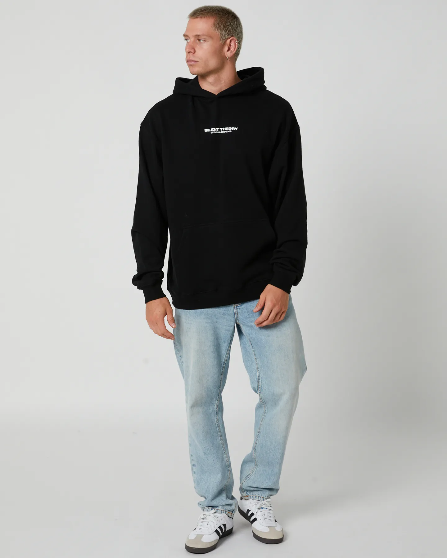 Silent Theory Essential Theory Hoody - Black | SurfStitch