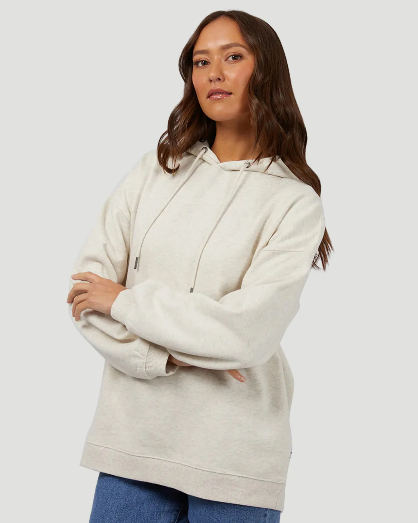 Silent Theory Oversized Hoody - Oatmeal | SurfStitch