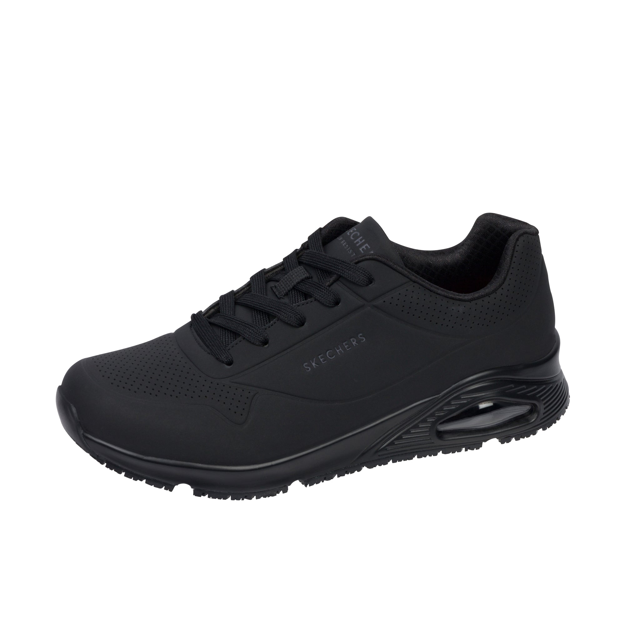 Skechers Uno - Sutal  Soft Toe Black