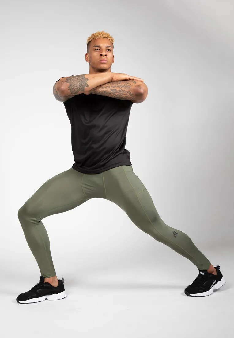 Smart Tights - Army Green - 4XL Gorilla Wear