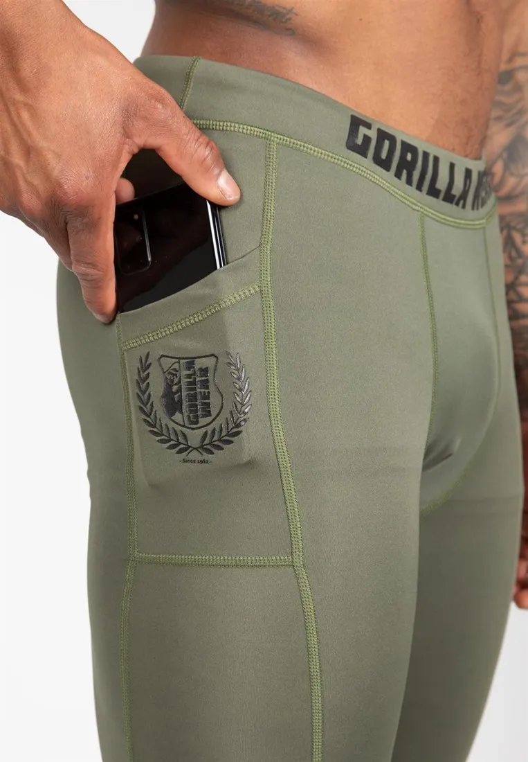 Smart Tights - Army Green - 4XL Gorilla Wear