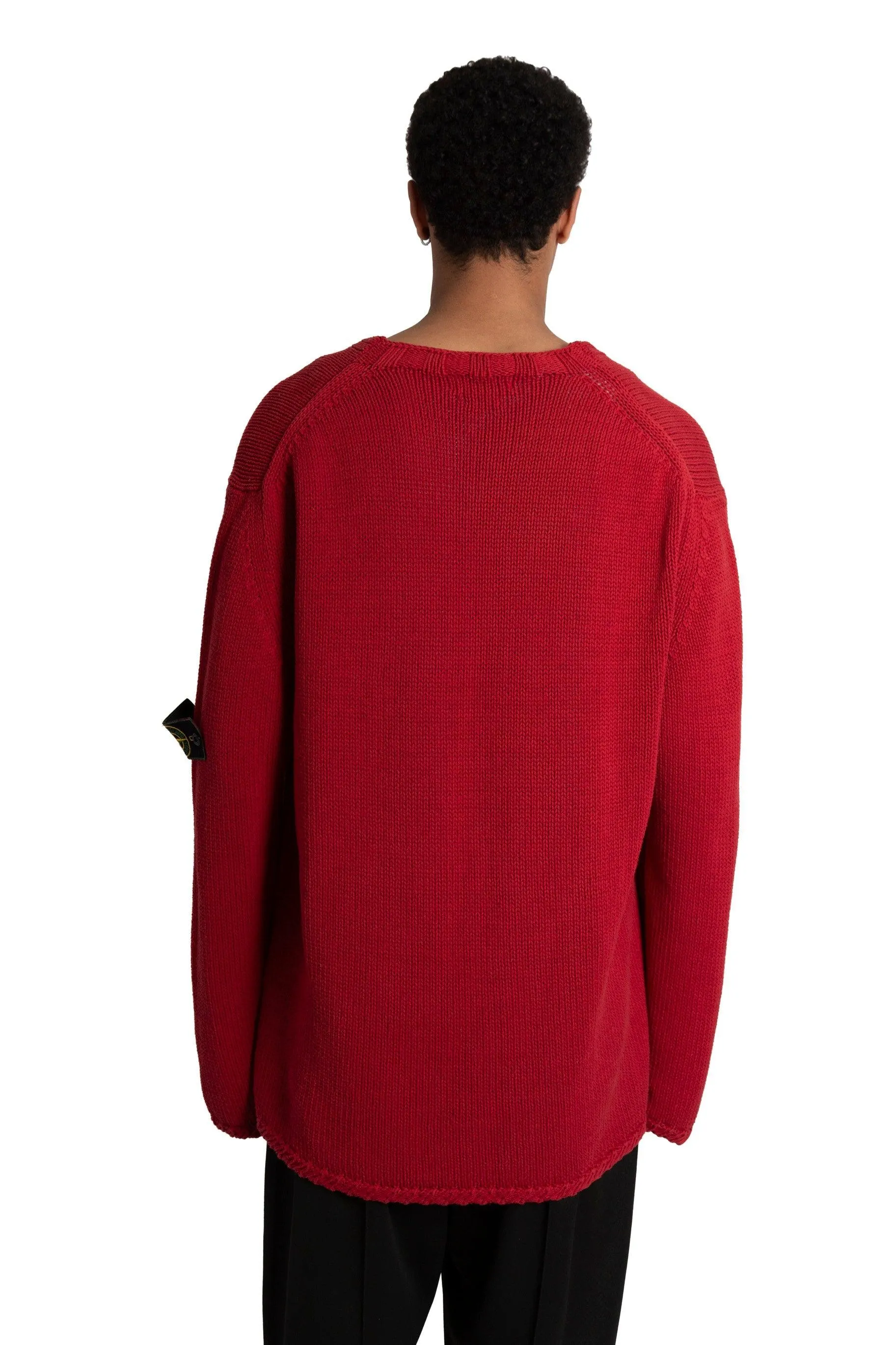 Stone Island S/S 1998 Oversized Rib Knit Sweater