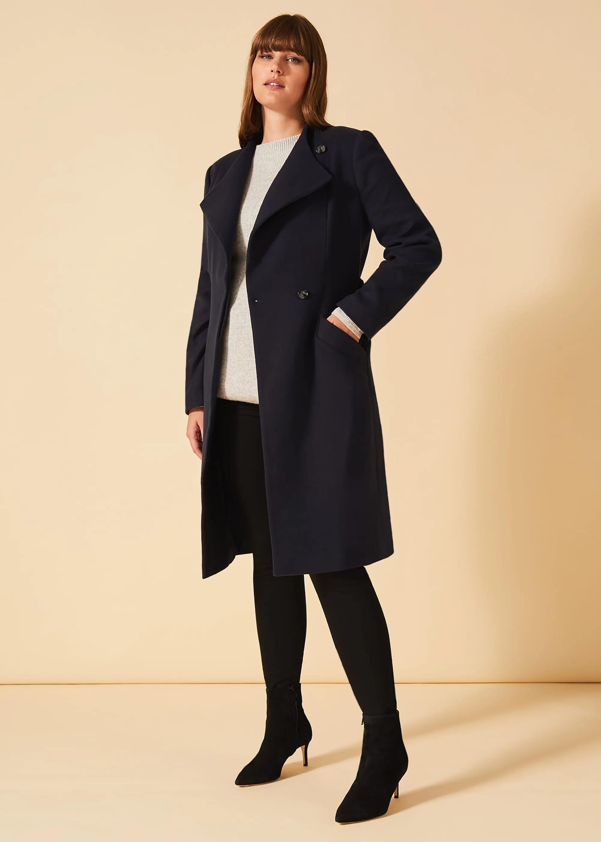 Susie Stand Up Collar Coat