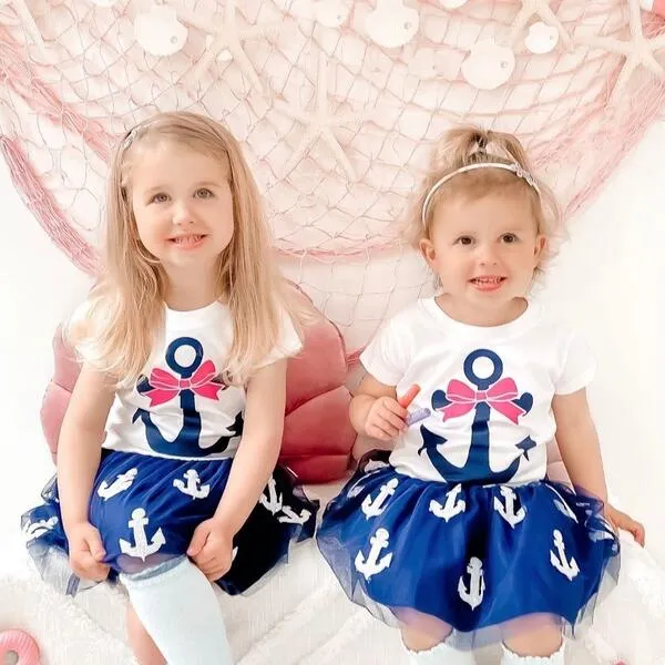 Sweet Wink Anchor Tutu, Multi