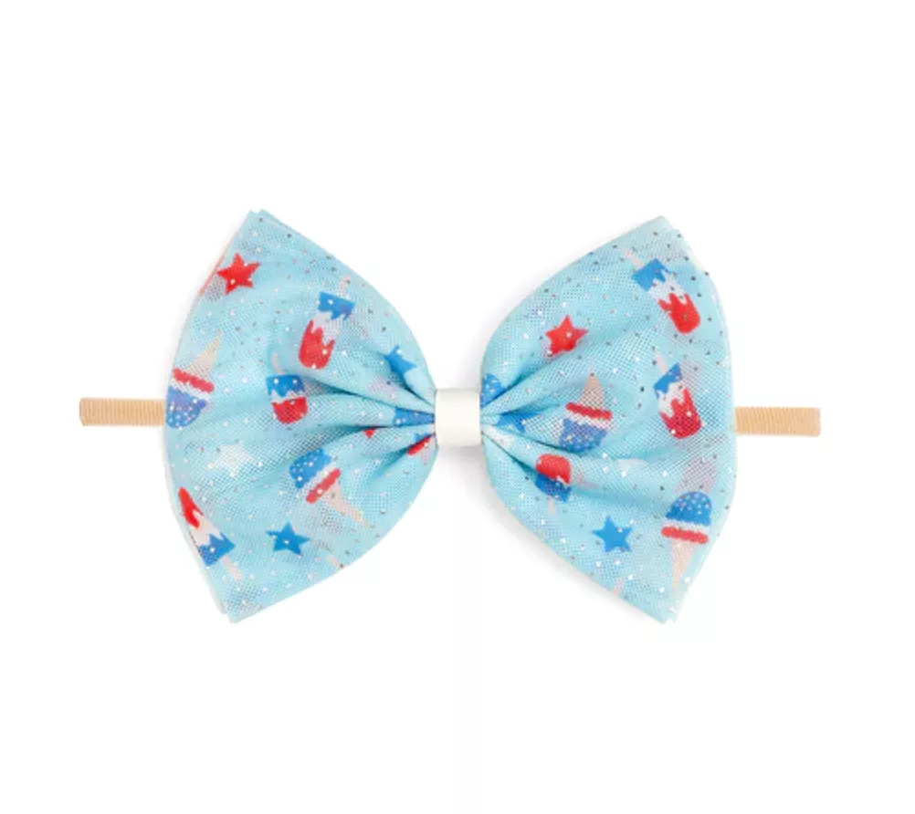 Sweet Wink - Baby Bomb Pop Tulle Bow Headband