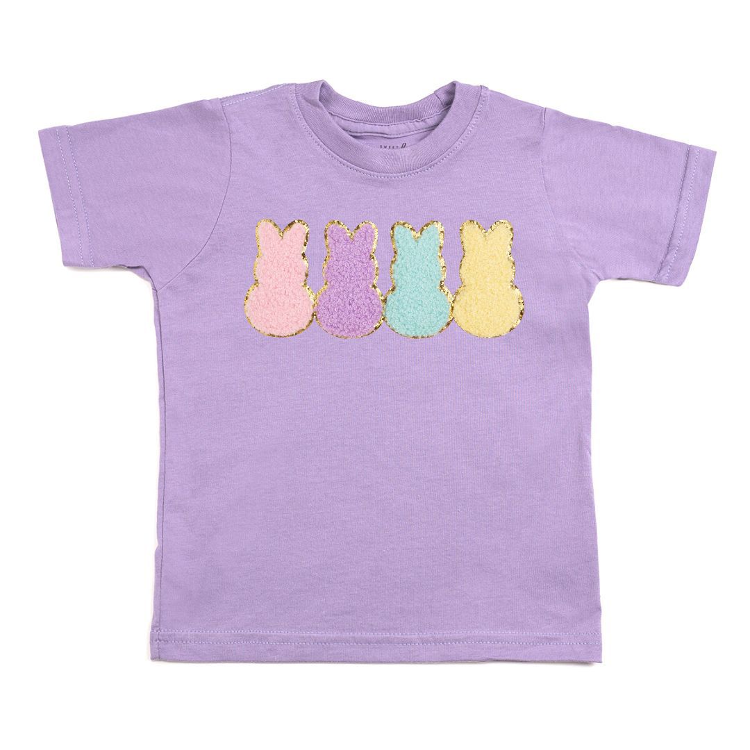 Sweet Wink Easter Peeps Patch S/S Tee - Lavender