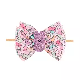 Sweet Wink Easter Peeps Tulle Bow Baby Headband