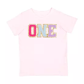 Sweet Wink First Birthday Patch S/S Tee - Ballet