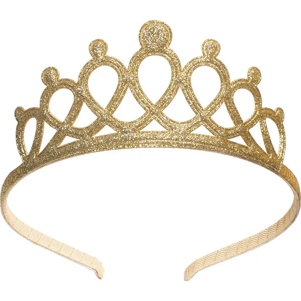 Sweet Wink Gold Tiara Headband, Gold