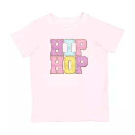 Sweet Wink Hip Hop Patch S/S Tee - Ballet Pink