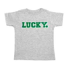 Sweet Wink Lucky Patch St. Patrick's Day S/S Tee - Gray