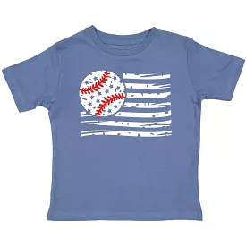 Sweet Wink Patriotic Baseball S/S Tee - Indigo