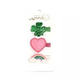 Sweet Wink St Patrick's Day Hair Clip Set