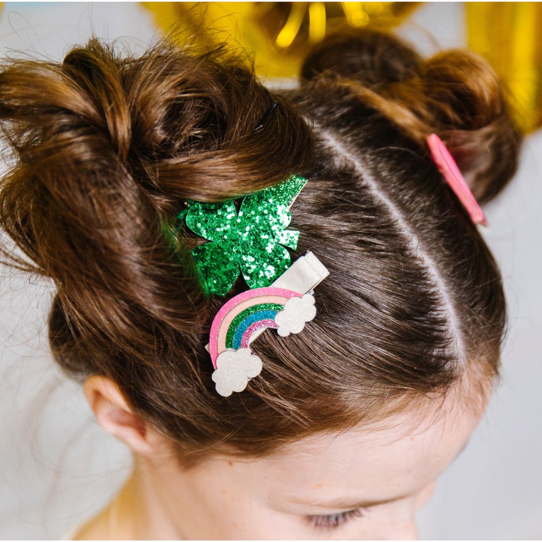 Sweet Wink St Patrick's Day Hair Clip Set