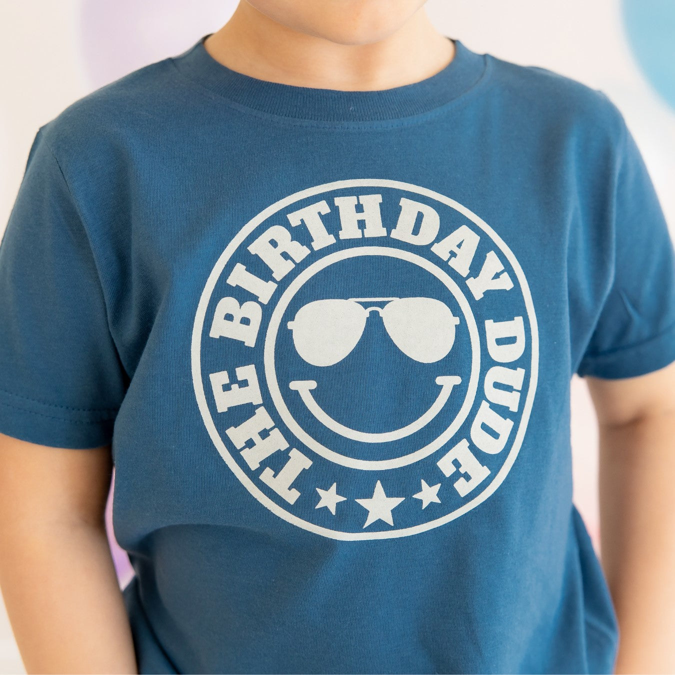 Sweet Wink The Birthday Dude S/S Tee - Indigo