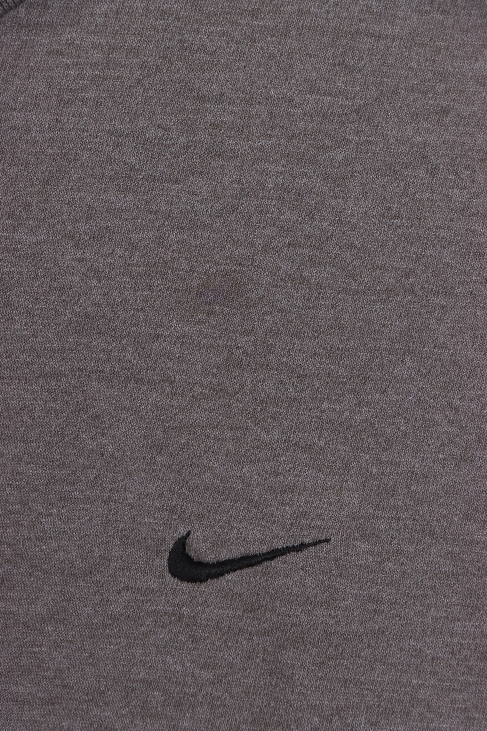 Taupe NIKE Embroidered Swoosh Logo Tee (L)