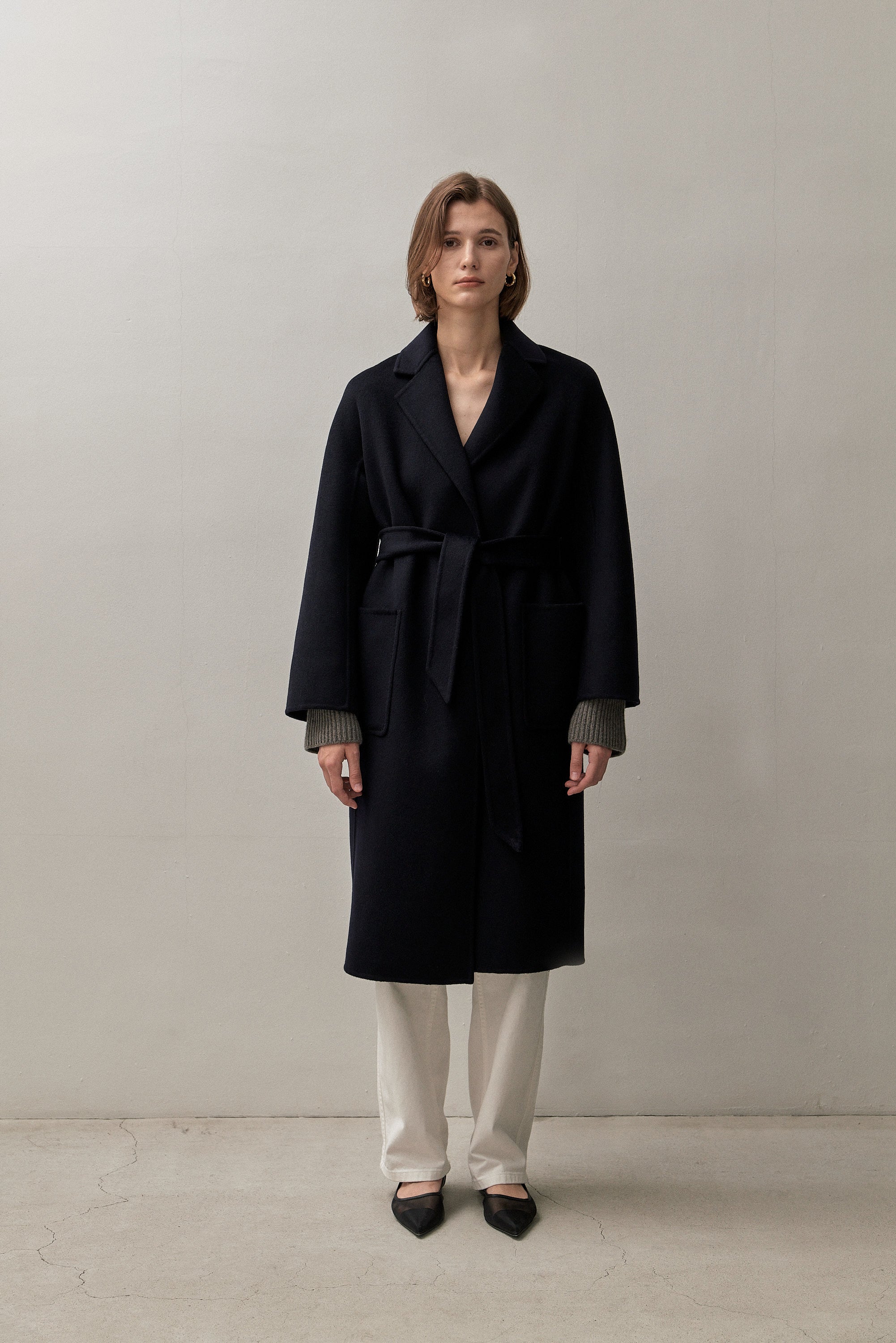 THE CLASSIC COAT - NAVY