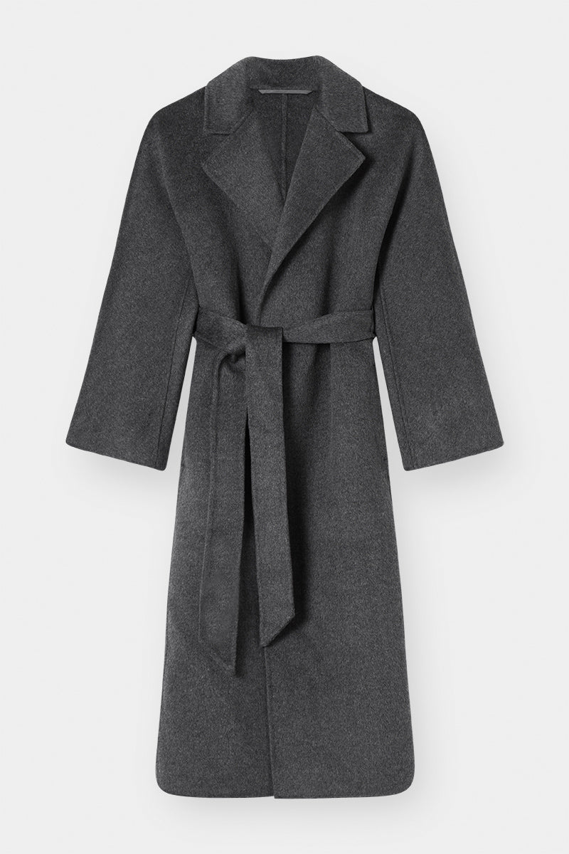 THE CURATED CLASSIC COAT - CHARCOAL