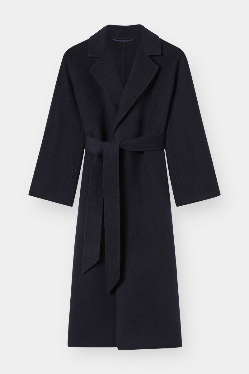 THE CURATED CLASSIC COAT - NAVY