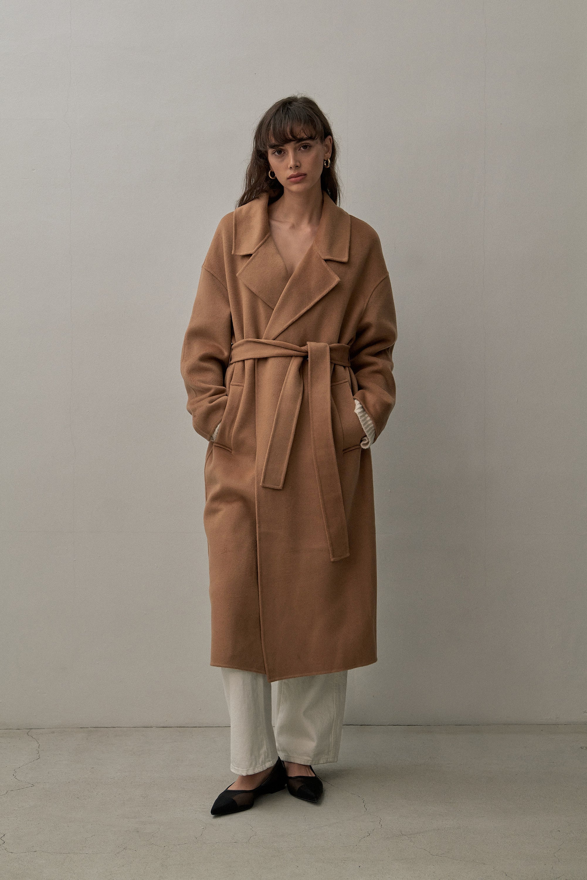 THE LONDON COAT - CAMEL