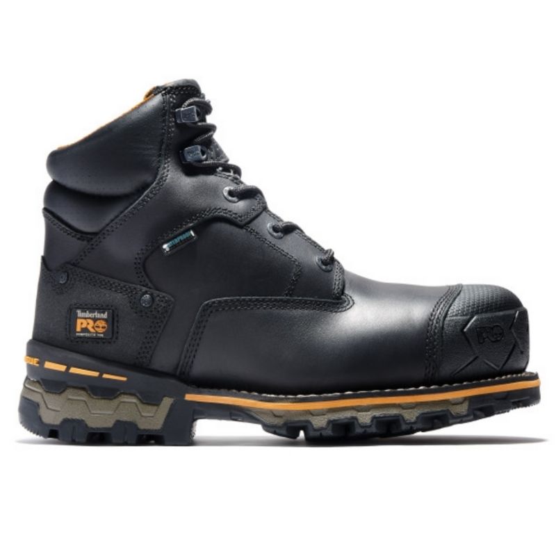 Timberland PRO Boondock Men's 6 Waterproof Composite Toe Safety Boot  A11UT- black