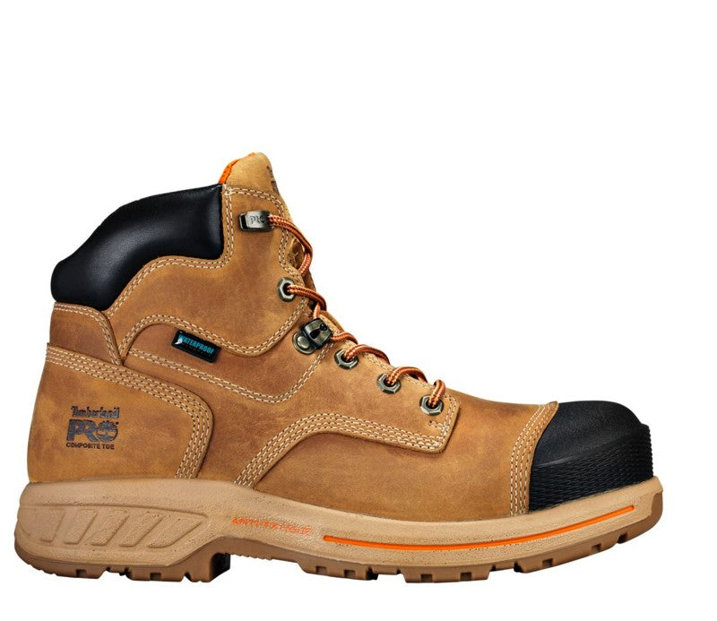 Timberland PRO Endurance HD Men's 6 Waterproof Composite Toe Work Boot A1Q6S - Tan