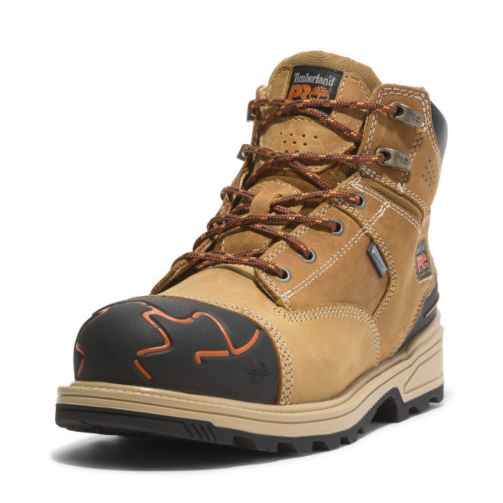 Timberland PRO Magnitude Men's 6 Waterproof Composite Toe Work Boot TB0A44ZW231 - Tan