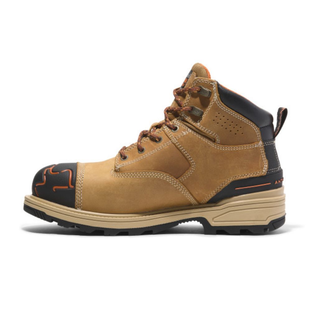 Timberland PRO Magnitude Men's 6 Waterproof Composite Toe Work Boot TB0A44ZW231 - Tan