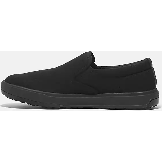 Timberland Pro Men's Burbank ST Slip On Work Shoe -Black- TB0A619Y001