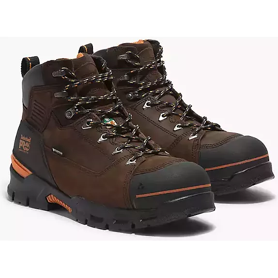 Timberland Pro Men's Endurance EV 6 Comp Toe WP Work Boot -Brown- TB0A5YXU214