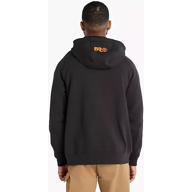 Timberland Pro Men's Hood Sport Zip Front Sweatshirt -Black- TB0A64RN001