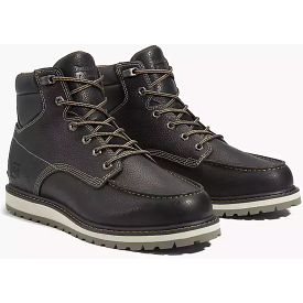 Timberland Pro Men's Irvine 6 Soft Toe WP Work Boot -Black- TB0A42SY001