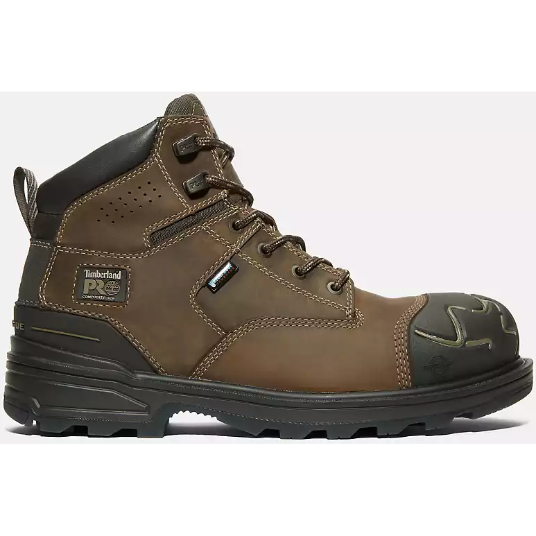 Timberland Pro Men's Magnitude 6 Comp Toe WP Work Boot -Brown- TB0A5QFJ214