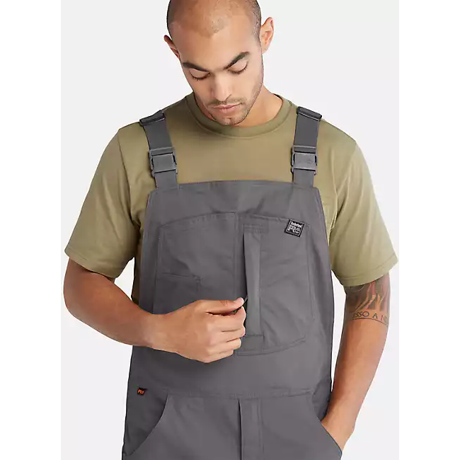 Timberland Pro Men's Morphix Athletic Flex Carpenter Bib -Asphalt- TB0A64A9BS5