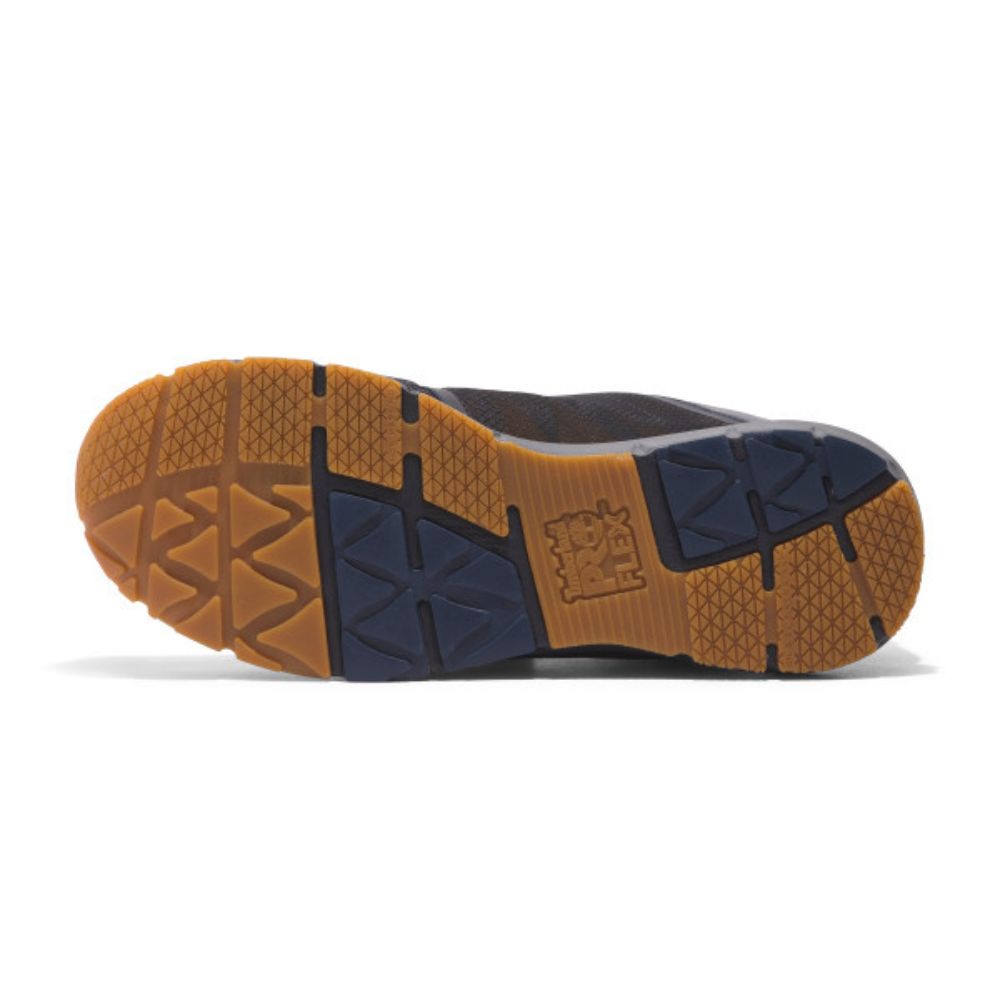 Timberland PRO Radius Men's Athletic Composite Toe Work Shoe TB0A5WZY484 - Navy/Orange